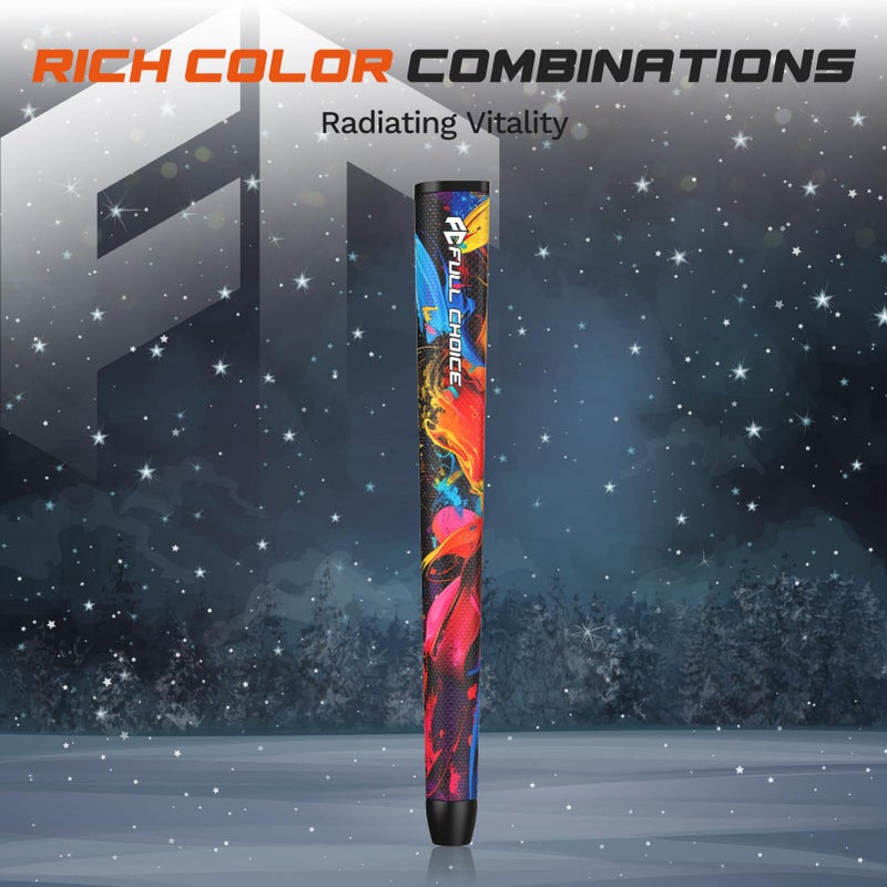Full Choice FullChoice Midsize Pistol Putter Grip â€“ Stylish Design, Multi-Color, Lightweight PU Material, Soft & Comfortable, Non-Slip, Ideal for Men, Women - Image 2
