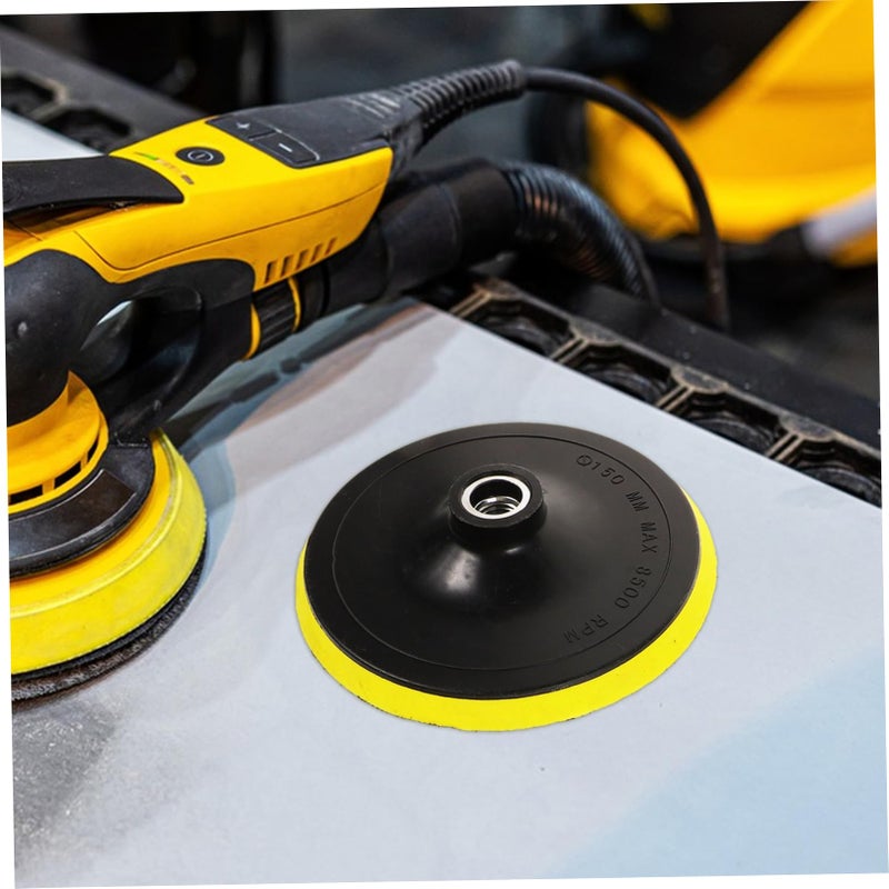 4 Inch 4Pcs Car Polishing Buffer Pad Kit For Drill And Angle Grinder Sanding Discs - Image 5