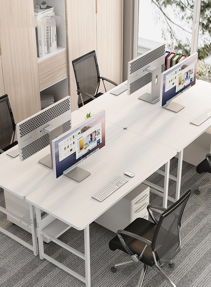 شاربدو مكتب كمبيوتر حديث بسيط سهل التنظيف مناسب لغرفة الألعاب وغرفة النوم والمكتب مقاس 100*45*70 سم - Image 3