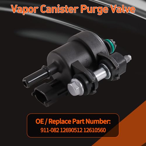 STZJAYE 911-082 12690512 Vapor Canister Purge Valve Compatible with GMC for Acadia for Terrain for Chevy for Impala for Traverse for Cadillac for SRX for Buick - Image 4