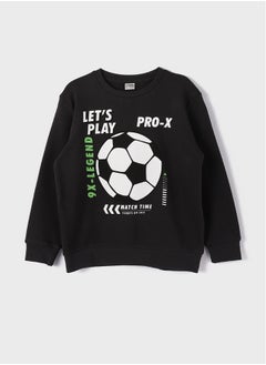 LC WAIKIKI Crew Neck Printed Long Sleeve Boy sweatshirt  - Image 1