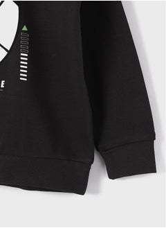 LC WAIKIKI Crew Neck Printed Long Sleeve Boy sweatshirt  - Image 4