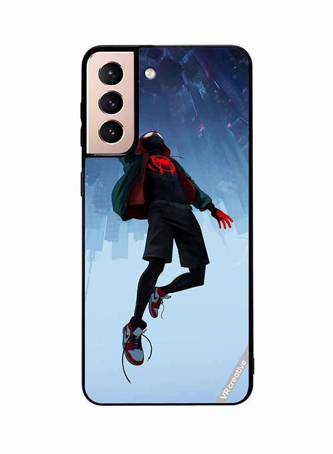 VR CREATIVE Protective Case Cover For Samsung Galaxy S21 5G Spiderman Design Multicolour - Image 1