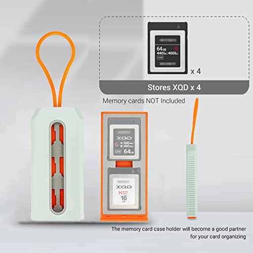 JJC XQD Card Case, Cfexpress Type B Card Holder, XQD Card Organizer,Pop-up and Transparent Window Design, XQD Card Holder for Nikon Z8 Z9 Z6III Z6II Z7II Z6 Z7 D4 D850 D5 D500 D6 Panasonic DS1 S1R GH7 GH6 - Image 2