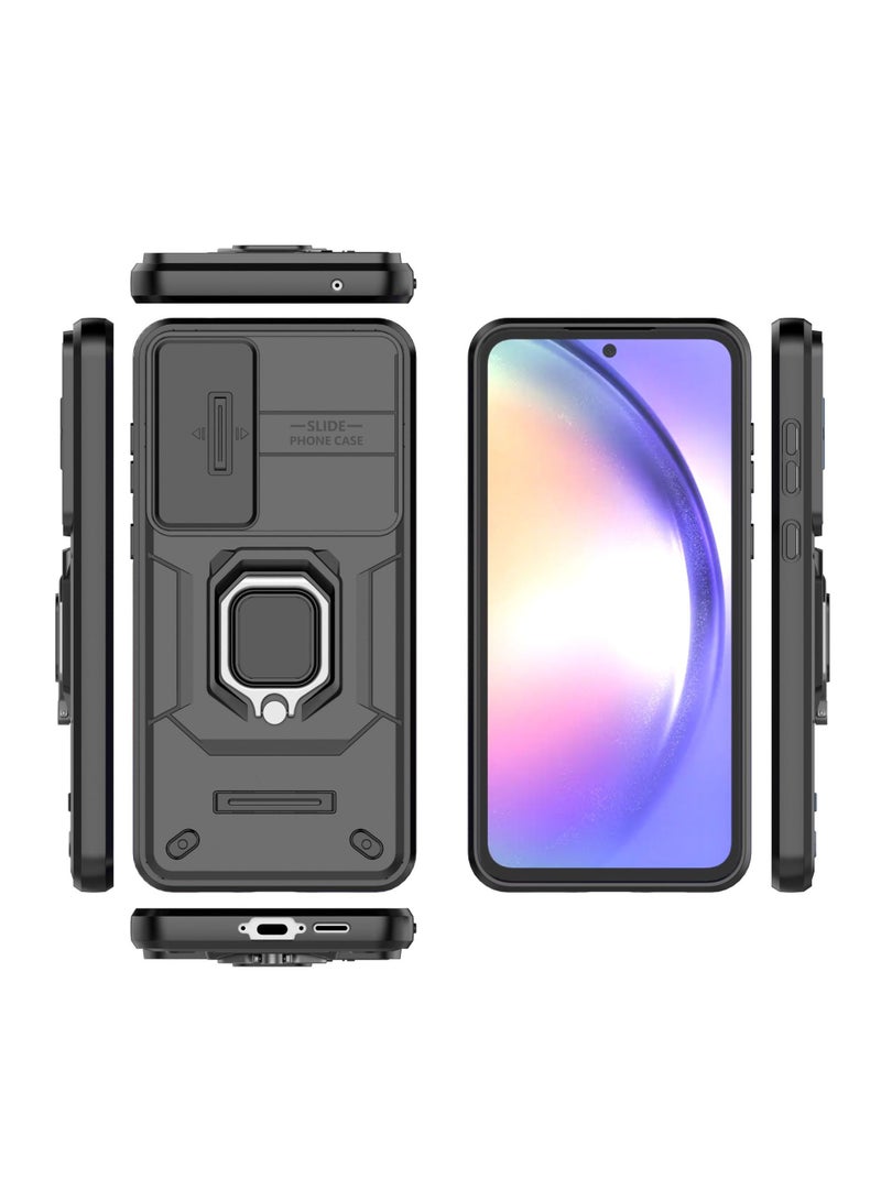For the Samsung Galaxy A55 5G case, sturdy and durable, built-in bracket scratch-resistant shock absorption - Image 3