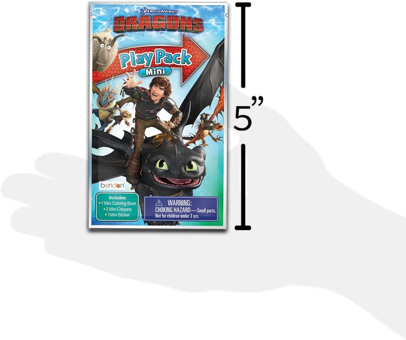 DreamWorks How To Train Your Dragon Mini Party Favors Set Bundle with 24 HTTYD Play Packs with Coloring Pages Stickers More How to Train Your Dragon Party Supplies - Image 4