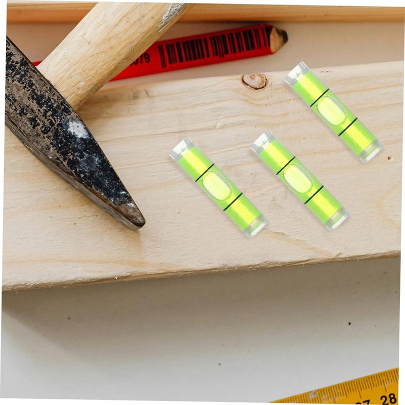 50Pcs Mini Cylindrical Bubble Levels 8X23mm Small Horizontal Spirit Level Tool For Picture Hanging And Layout - Image 5