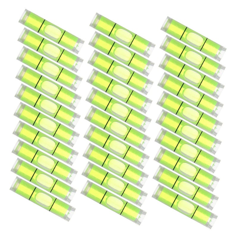 50Pcs Mini Cylindrical Bubble Levels 8X23mm Small Horizontal Spirit Level Tool For Picture Hanging And Layout - Image 2