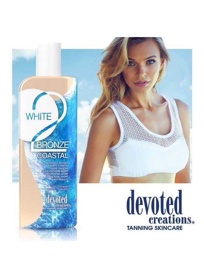 Devoted Creations White 2 Bronze Coastal Blue Hued Optimizer Go 3 Shades Darker Rapidly 8.5Oz - Image 4