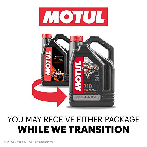 Motul 710 2T Full Synthetic Premix 2 Stroke Oil 4 Liter (104035) - Image 2