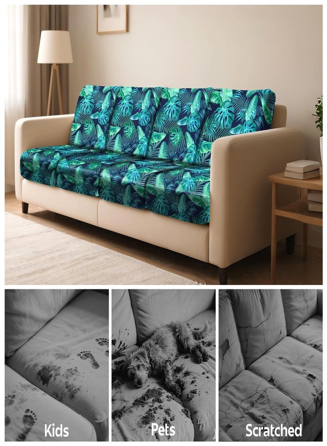 pickyNproud 8Pcs Patio Cushion Covers Stretch Outdoor Couch Cushions Slipcovers Replacement Washable Furniture Protector with Elastic Bottom Sofa Chair Seat Cover - Image 5
