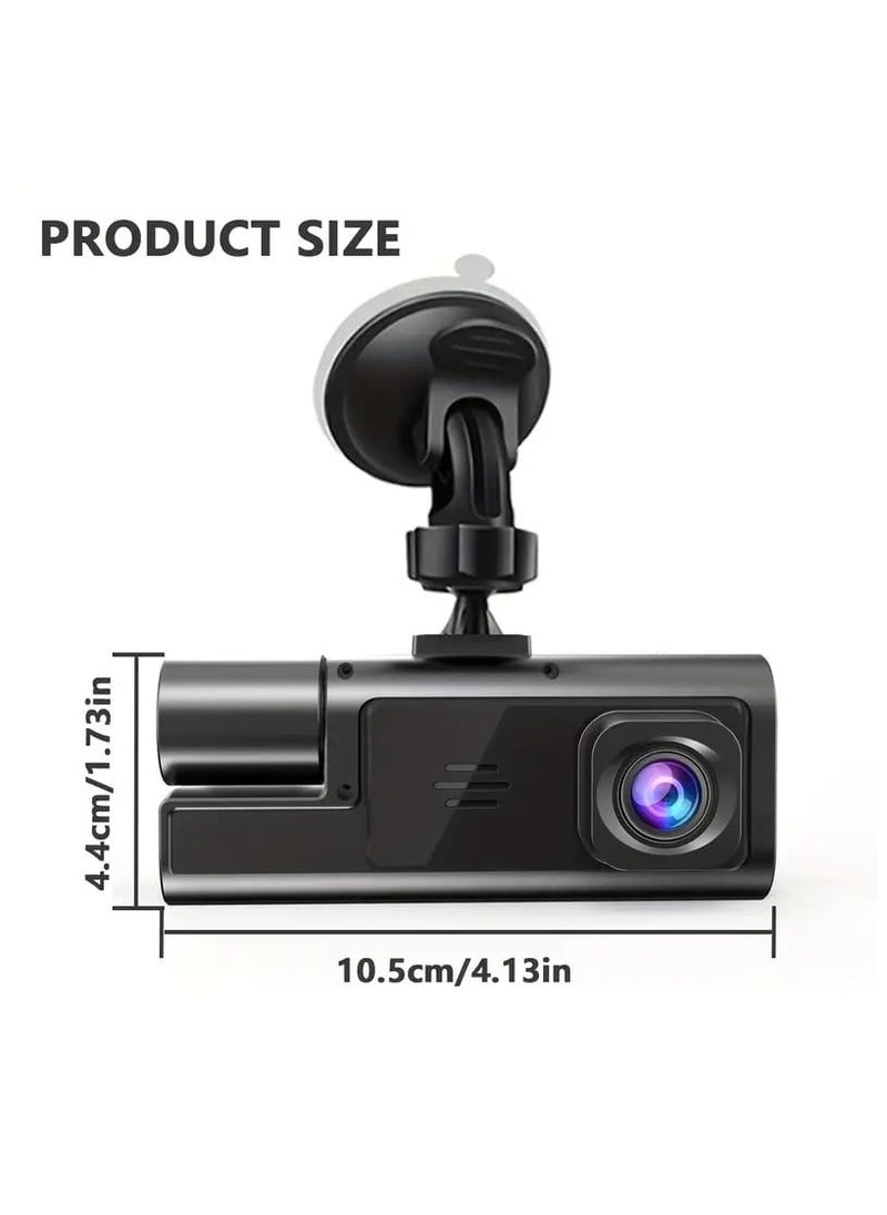 Generic - HD 1080P Dash Cam with 170° Wide Angle, Night Vision, G-Sensor, Loop Recording, and Motion Detection for Cars - Image 1