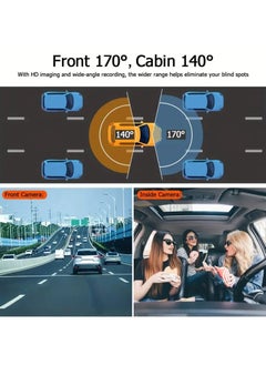 Generic HD 1080P Dash Cam with 170° Wide Angle, Night Vision, G-Sensor, Loop Recording, and Motion Detection for Cars  - Image 4