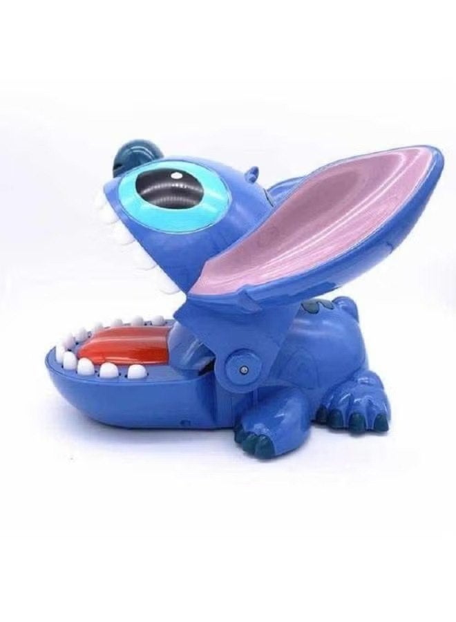 STITCH Teeth Toys Game for Kids,Biting Finger, Dentist Games, Funny Toys ( Blue) - Image 1