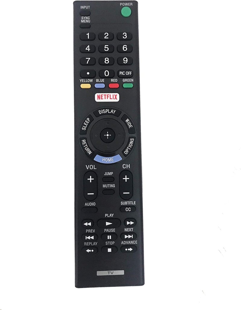 BOMAZ Replacement Remote Controller use for Sony KDL-32W600D XBR-65X750D KDL-50W800C LED HDTV Smart TV - Image 1