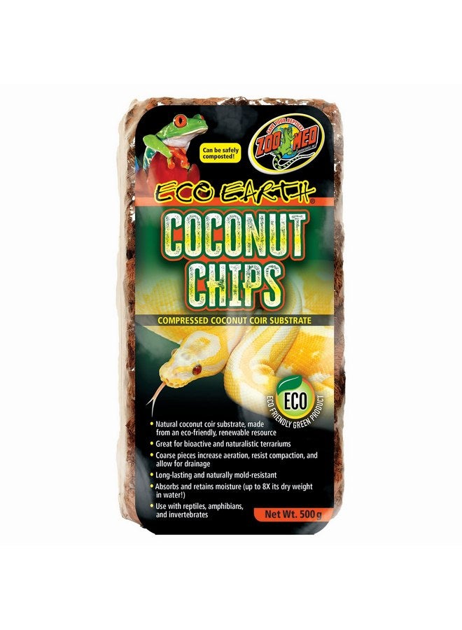 زوو ميد رقائق جوز الهند من Zoo Med Eco Earth، 1500 جرام، عبوة من 3 قطع - Image 1