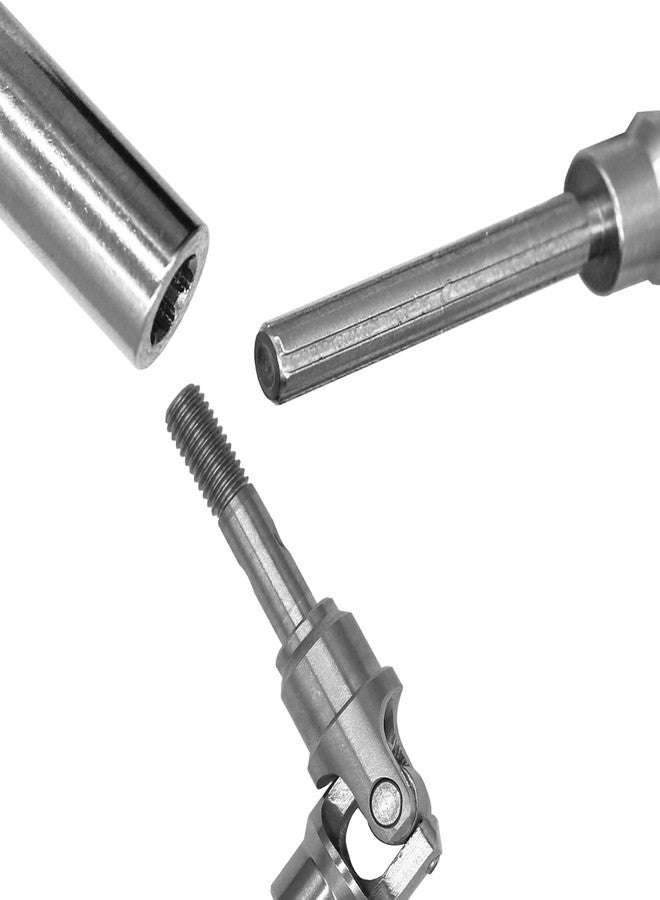 Nvwadayu Replacement for TRA6851A, 6851X, Stainless Front Drive Shaft Assembly Replacement Upgrade Parts for 1/10 Traxxas Slash Platinum/Ultimate/VXL 4x4 Hoss VXL 4X4 Rustler VXL 4X4 Stampede VXL 4X4 4WD - Image 2
