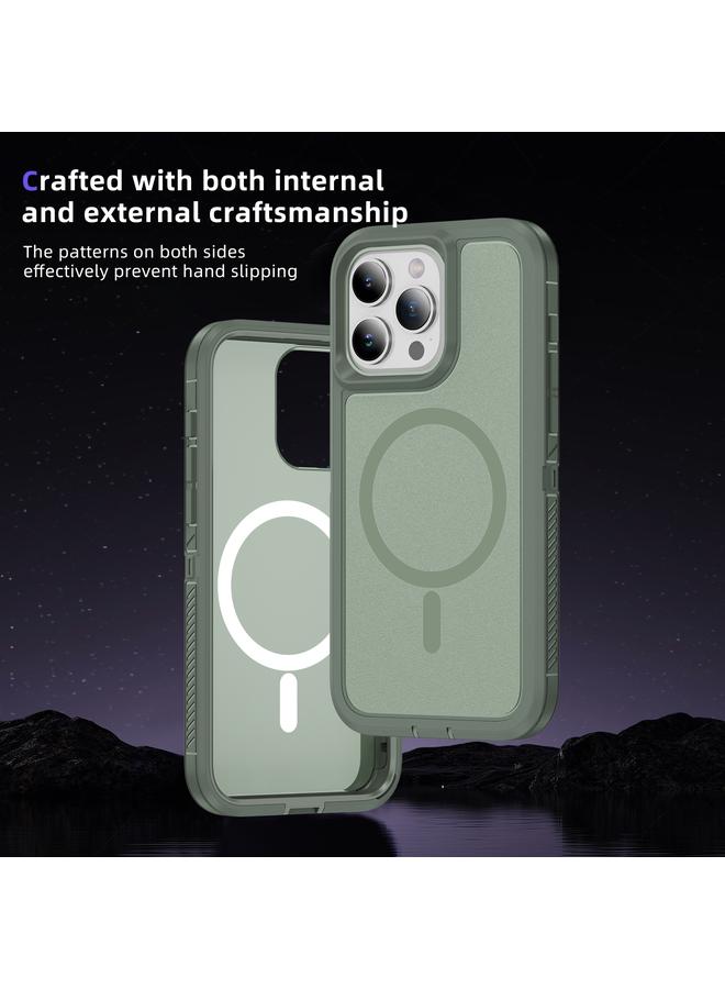 S-TOP Case For iPhone 11 / XR Guard Magsafe Magnetic Ring Matte Phone Case - Image 3