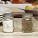 Circleware 66791 Honey Bee Mason Jar Mug Salt and Pepper Shakers with Glass Handles and Metal Lids, Set of 2, 5 oz - Image 2