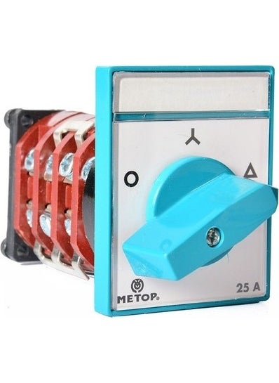 Metop 3X16A Three Phase Star Delta Motor Motor Switch MT031-16A 