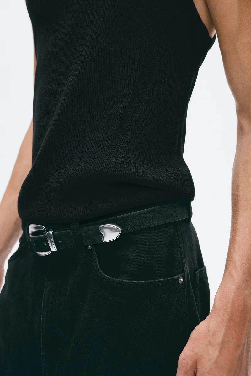 H&M  Slim Fit Ribbed wool-blend vest top for Men | Best Price UAE