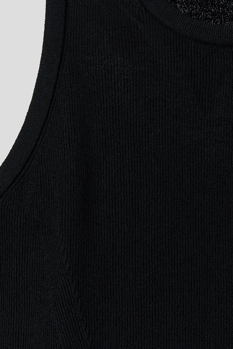 H&M  Slim Fit Ribbed wool-blend vest top for Men | Best Price UAE