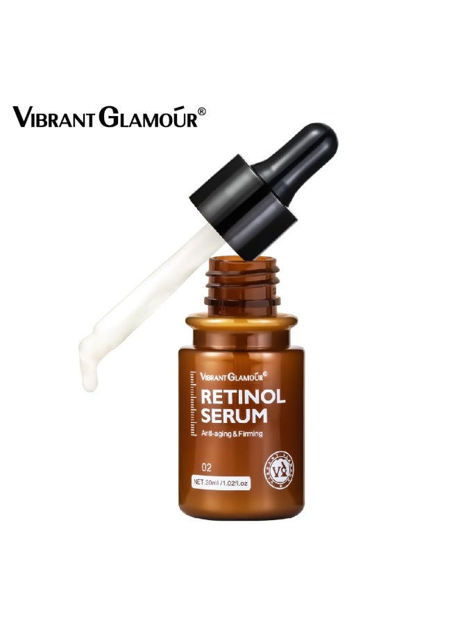 VIBRANT GLAMOUR FDA Retinol Serum For Face Face Serum Retinol Serum Original Retinol Serum Anti-aging Brightening Retinol Serum For Melasma Retinol Serum Anti Aging Facial Anti Aging Moisturizer Moisturizing Whitening Skin Care 30ml