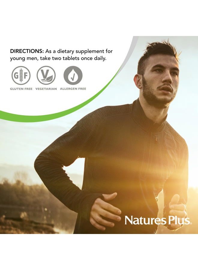 Nature's Plus ناتشرز بلس باور تين للذكور - 60 قرص مضغ، توت بري - مكمل متعدد الفيتامينات للشباب عالي الفعالية - خالي من السكر، نباتي، خالي من الجلوتين - 30 حصة - Image 5