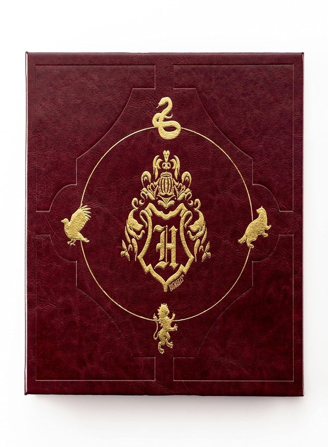 Conquest Journals Official Harry Potter Photo Album and Scrapbook, Vegan Leather, Post Bound, 80 Pages Of Archival Quality Photo Pages For Your Magical Memories, Includes 100 Traditional Photo Corners - Image 1