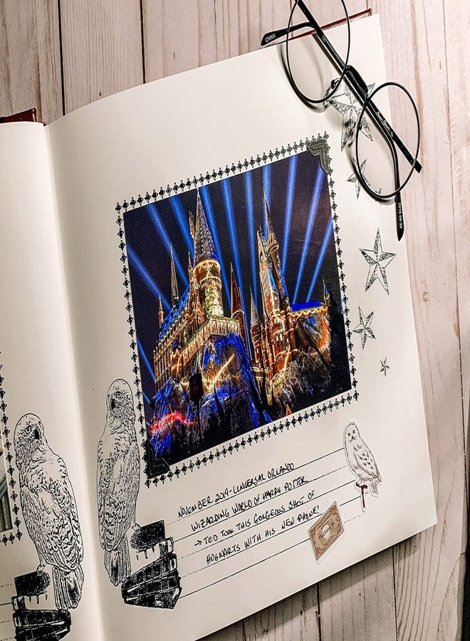 Conquest Journals Official Harry Potter Photo Album and Scrapbook, Vegan Leather, Post Bound, 80 Pages Of Archival Quality Photo Pages For Your Magical Memories, Includes 100 Traditional Photo Corners - Image 5