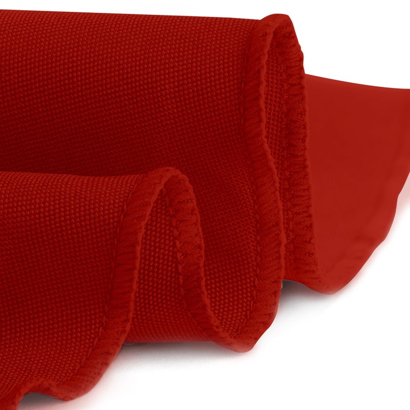 Gee Di Moda Round Tablecloth - 120 Inch Burnt Orange Round Table Cloth for 60 to 96 Inch Round Tables - Heavy Duty Washable Fabric - for Buffet Table  Holiday Party  Dinner  Wedding & Baby Shower - Image 3