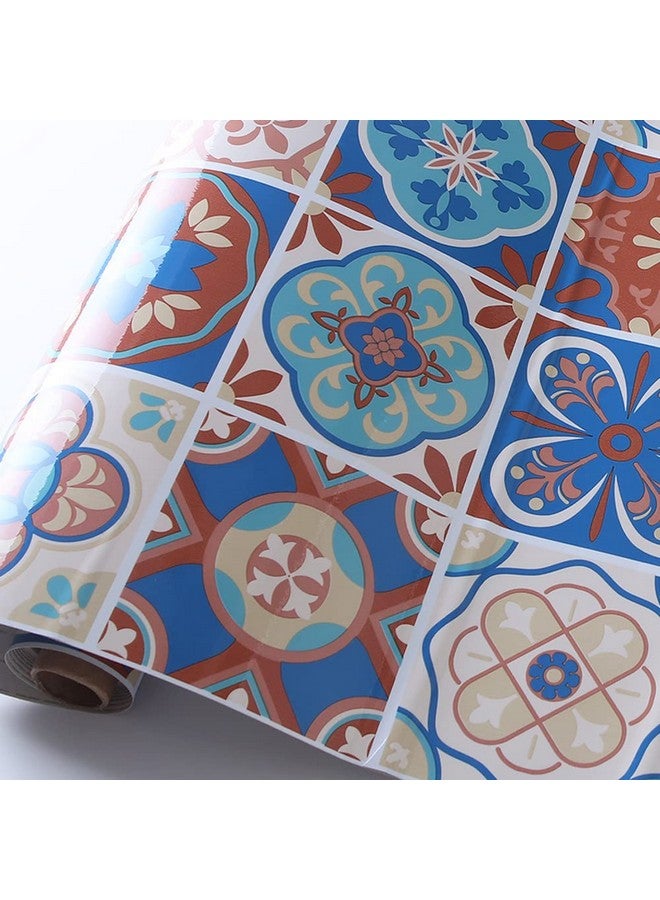 Kuber Industries Pet Wallpaper For Walls Of The Living Room I Selfadhesive Oilproof Heat Resistant And Waterproof I Diy Floral Designer Wall Sticker I Pack Of 1 Roll 60Cmx500Cm - Image 1