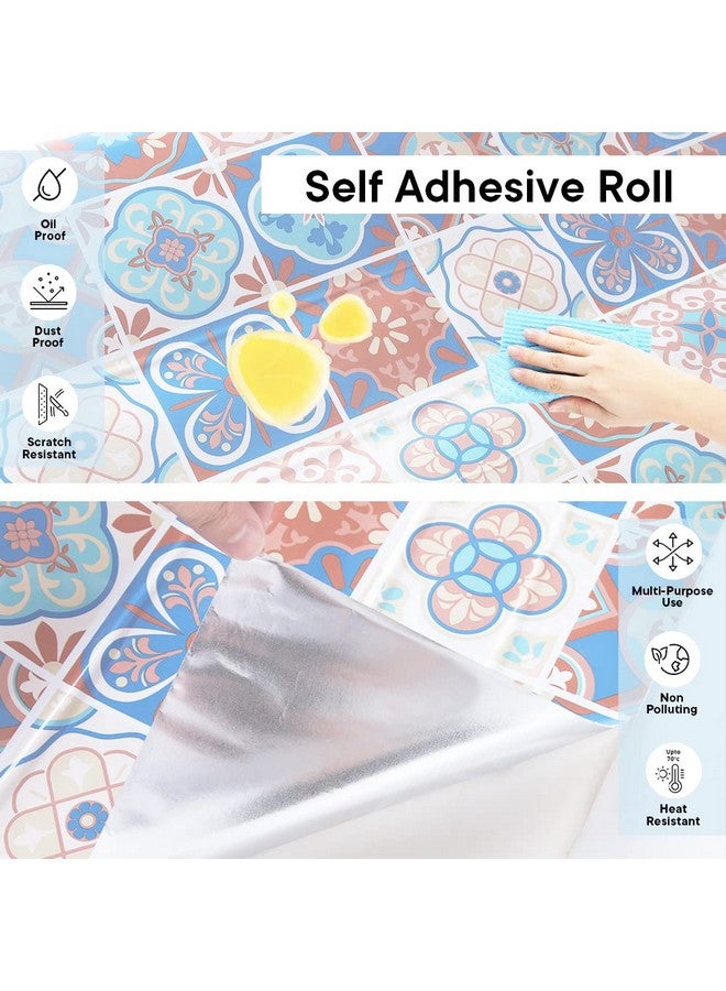 Kuber Industries Pet Wallpaper For Walls Of The Living Room I Selfadhesive Oilproof Heat Resistant And Waterproof I Diy Floral Designer Wall Sticker I Pack Of 1 Roll 60Cmx500Cm - Image 4