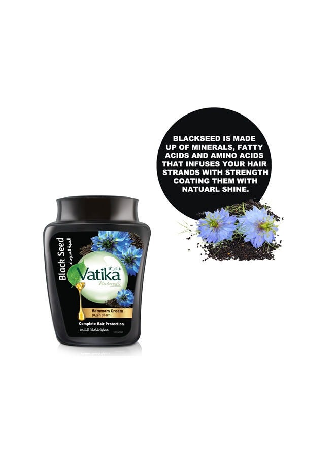 Dabur قناع الشعر بالحبة السوداء من فاتيكا ناتشورالز (حبة سوداء) لحماية الشعر بالكامل متعدد الألوان 225 جرام - Image 4