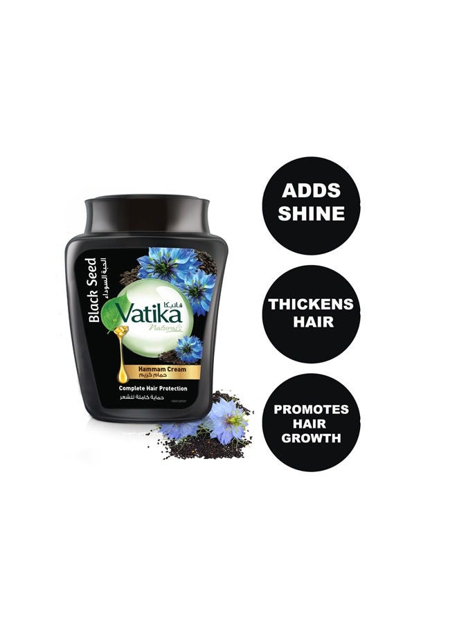Dabur قناع الشعر بالحبة السوداء من فاتيكا ناتشورالز (حبة سوداء) لحماية الشعر بالكامل متعدد الألوان 225 جرام - Image 3