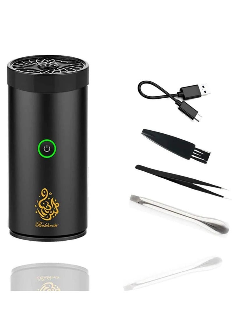 Bukhoor Electric Incense Burner BK-10 - Black - Image 2