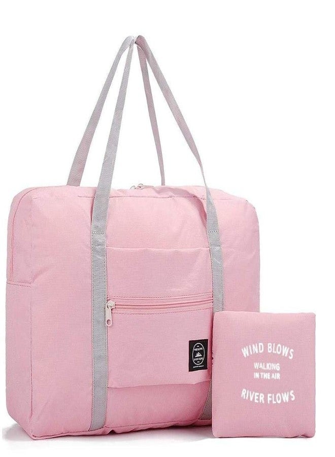 ShipFayda Folding Fabric Travel Bags Foldable Reusable Large Carry Tote Bag & Waterproof Shoulder Hand Duffel Bag (Multicolor/Pack of 1) - Image 1