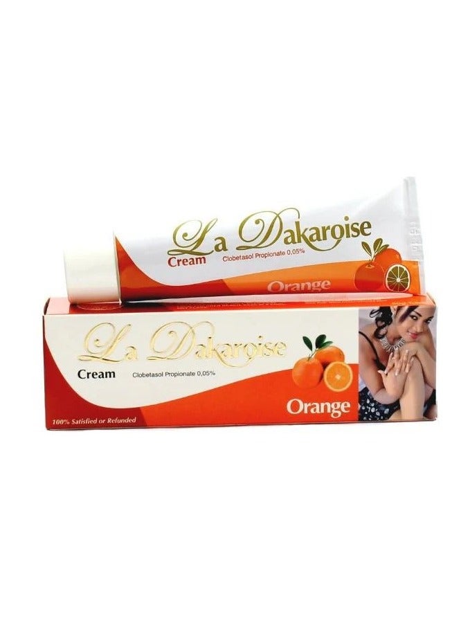 La Dakaroise كريم تفتيح البشرة لا داكارواز بالبرتقال 50 جرام