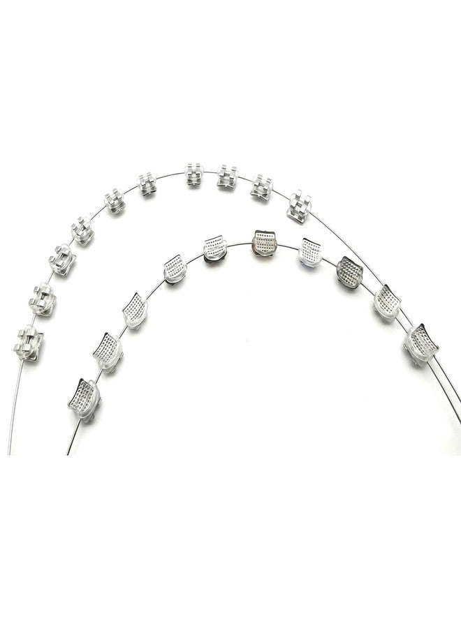 AUFGELD Grillz Accessory for Fuggler – Character Styling Costume Prop Compatible with Labubu, Wire-Style Decorative Grills, Decoration Gill for Zuru Fuggler, 2 Sets (Clear) - Image 2