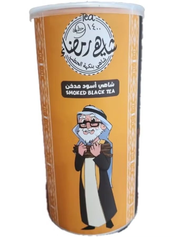 عام شاي مفكك أسود مدخن بنكهة الحطب من رمضاء، عبوة 250 جرام - Image 1