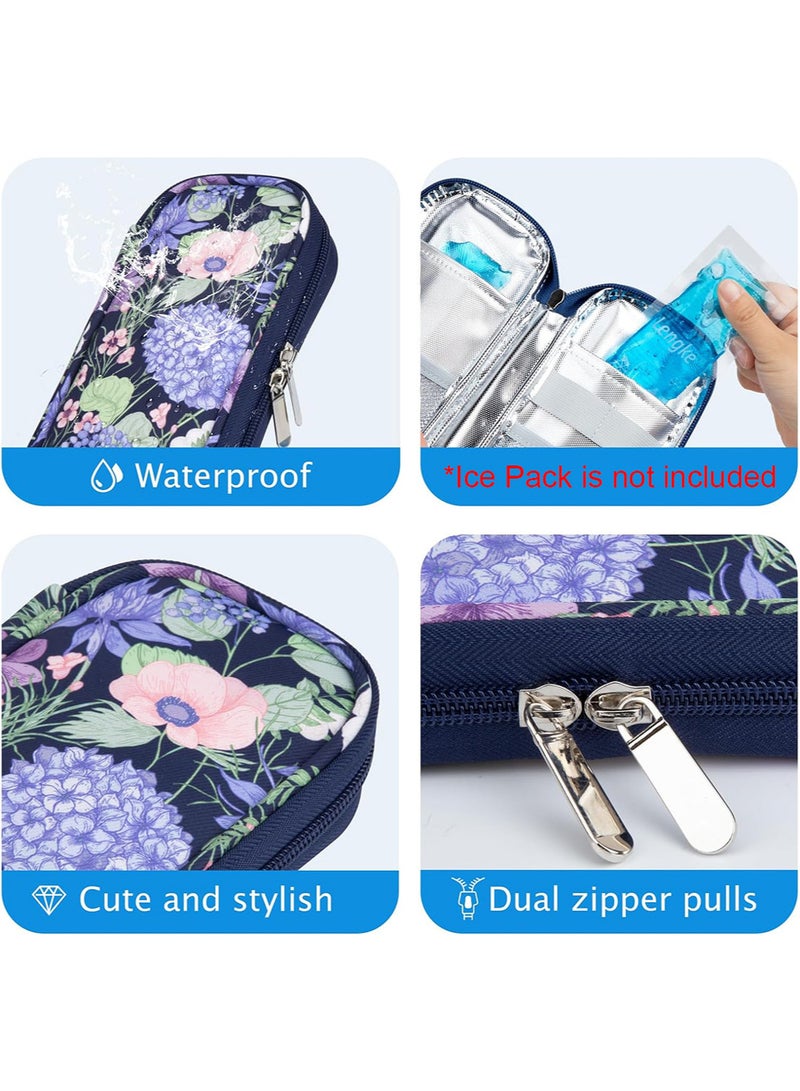 Leng Ke Portable Insulin Cooler Travel Case Diabetic Cooler Bag Insulin Cooling Bag for Insulin Pen and Insulin Medicine - Image 4