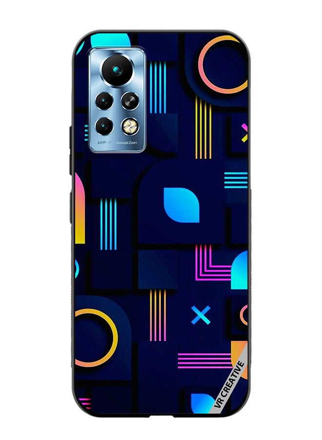 VR CREATIVE Protective Case Cover For Infinix Note 11 Pro Texture Design Multicolour - Image 1