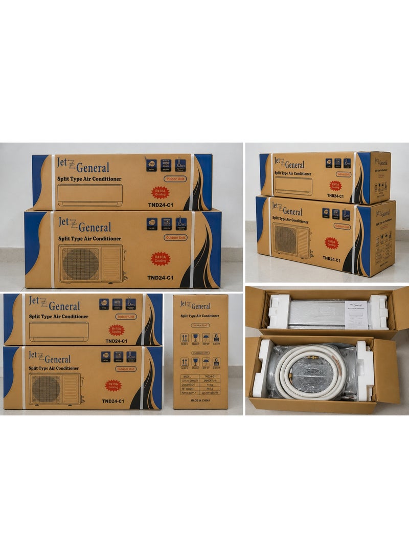 Jet General 2 Ton Split Wall Mounted Rotary Air Conditioner – Model TND24-C1 - Image 3