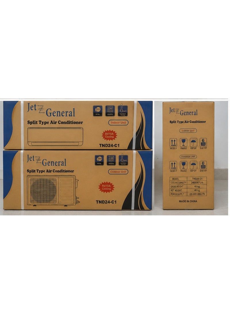 Jet General 2 Ton Split Wall Mounted Rotary Air Conditioner – Model TND24-C1 - Image 2
