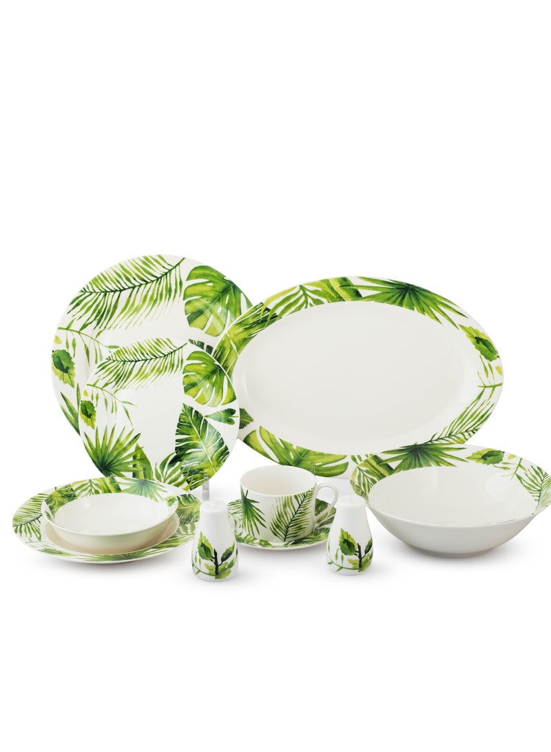 دانيا طقم سفرة من البورسلان مكون من 40 قطعة و عدد 6 اشخاص - Image 3