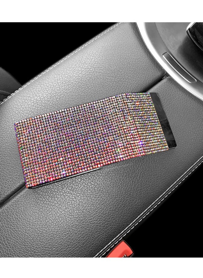 Bling Rhinestone Card Holder, Crystal Diamond Credit Card & Driver License Case,  Business Card Organizer with Metal Clip, Luxury Bling Wallet for Women - Image 3
