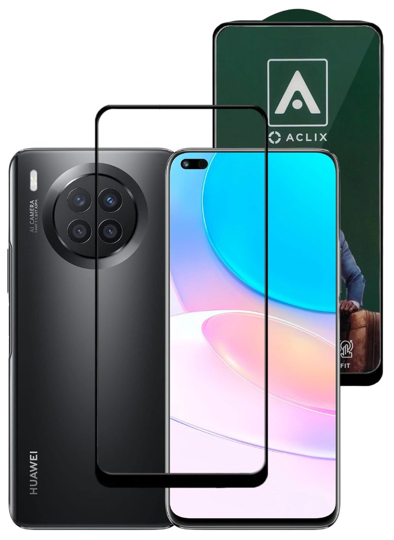 ACLIX Antistatic ESD Dustproof Premium Quality High Definition Tempered Glass Screen Protector Designed For Huawei nova 8i - Image 1