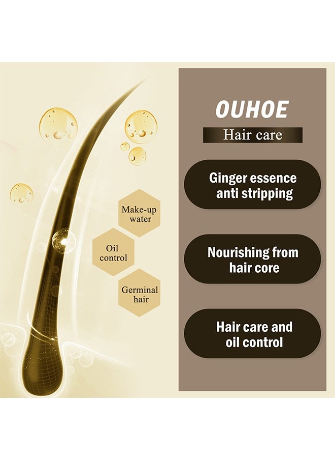 OUHOE - Ginger Hair Thickening Spray Anti-Hair Loss Firming Nourishing Strong and Thick Hair, Treatment Hair Growth Essence, Dense Hair Regeneration Spray, Suitable for Men and Women(20ml/0.7fl.oz) - Image 1
