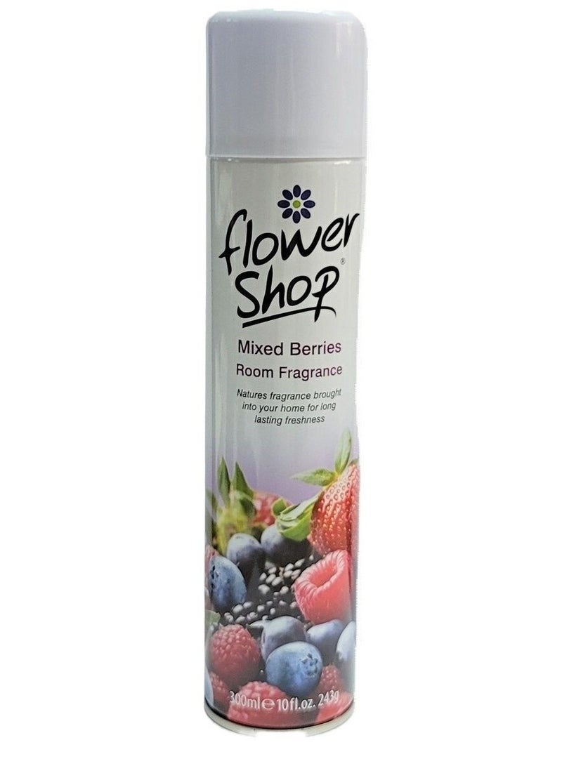 flowershop Flower Shop Fragrant  mixed  berries  Room Fragrance 300ml 