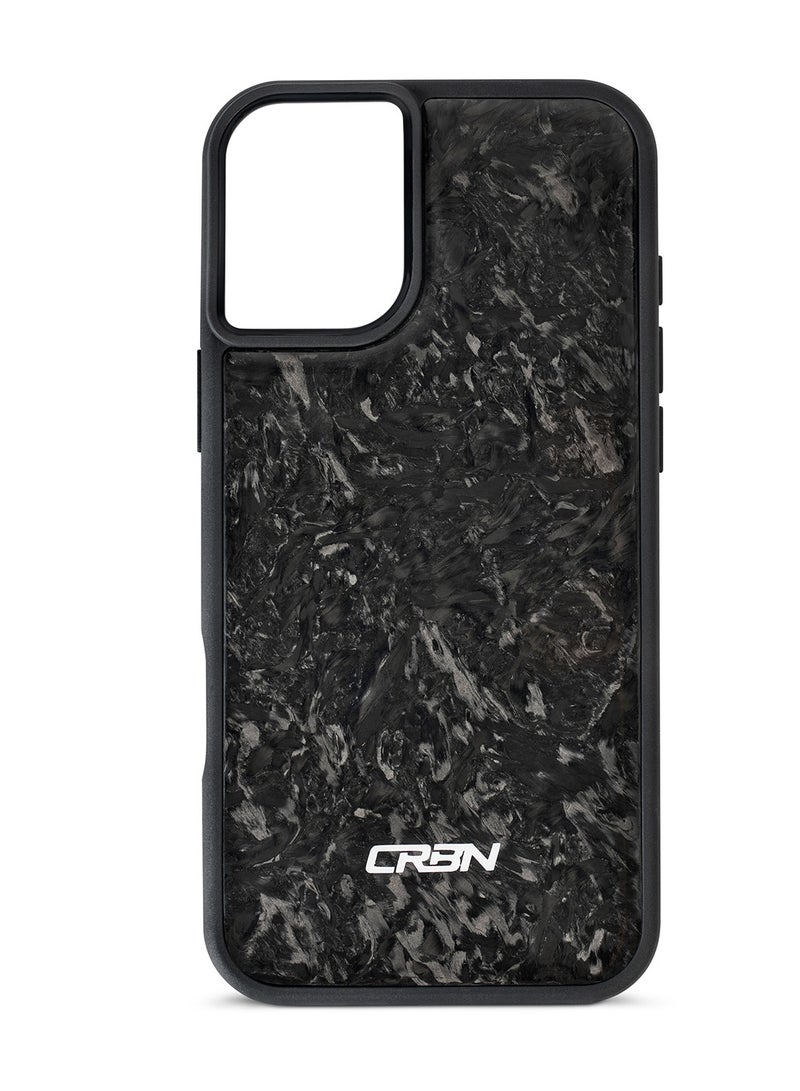 سي ار بي ان CRBN، حافظة هاتف من ألياف الكربون لهاتف iPhone 16 Plus، مصممة، نحيفة، تصميم خفيف الوزن، مقاومة للصدمات، حماية من السقوط، نسيج من ألياف الكربون، غطاء مضاد للخدش، قبضة غير قابلة للانزلاق لتحقيق أقصى قدر من المتانة